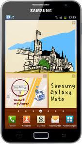 Смартфон Samsung Galaxy Note GT-N7000 Blue - Алексеевка